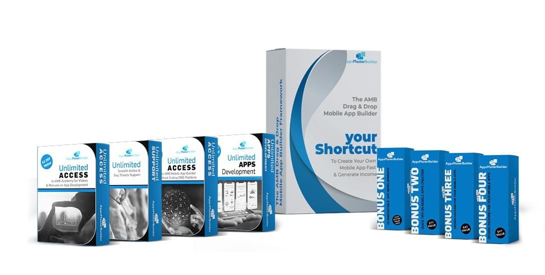 AMB drop & drag app builder